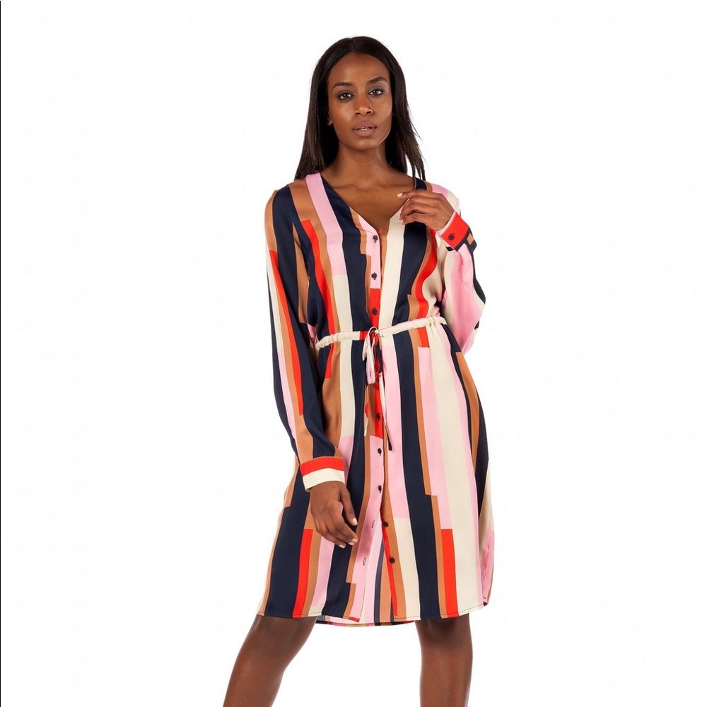Vero Moda Matilda shirt knee dress Size 50 (us size 18)